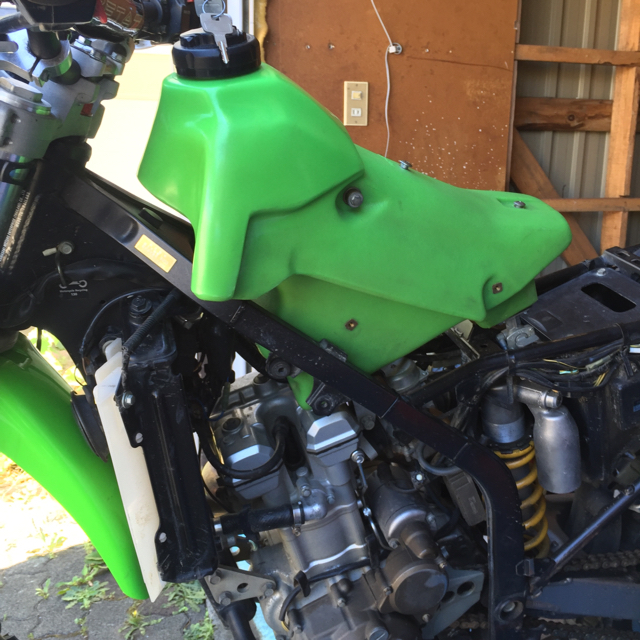 KLX］IMSビッグタンクはいいぞ～: マチョ鍋の乗り物三昧S